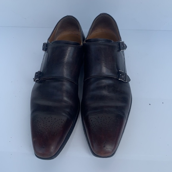 Double Monk Strap Dress shoes by Magnanni Sz 9M - Picture 3 of 16